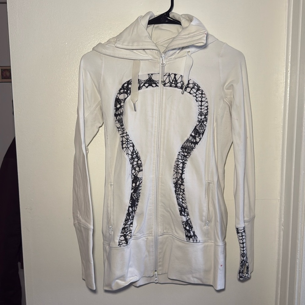 lululemon zip up with collar & hood
